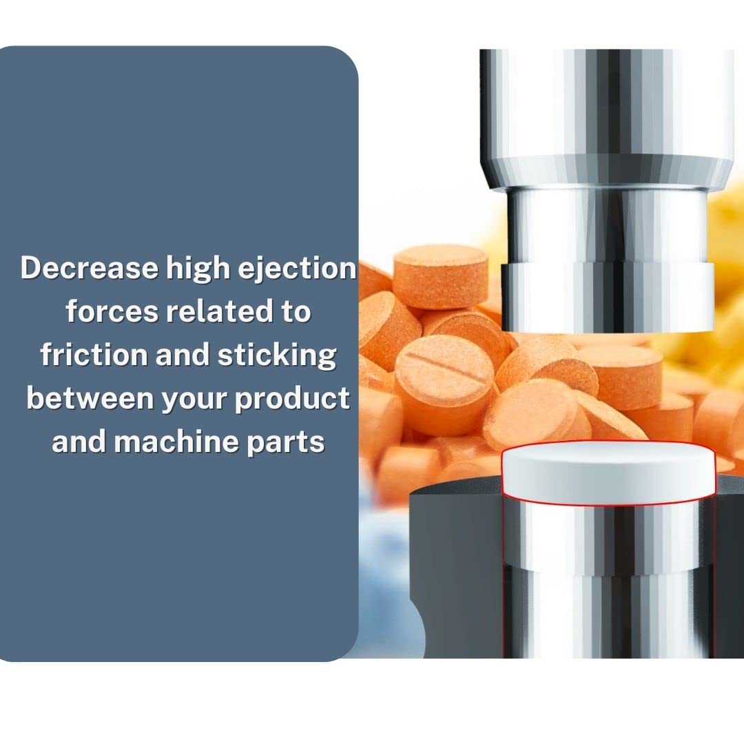 5kg Magnesium Stearate Powder: Dry Lubricant for Tablet Press Machine & Capsule Filler Pill Mix - Anti-Sticking & Flowing Agent - Halal, Kosher, Vegan