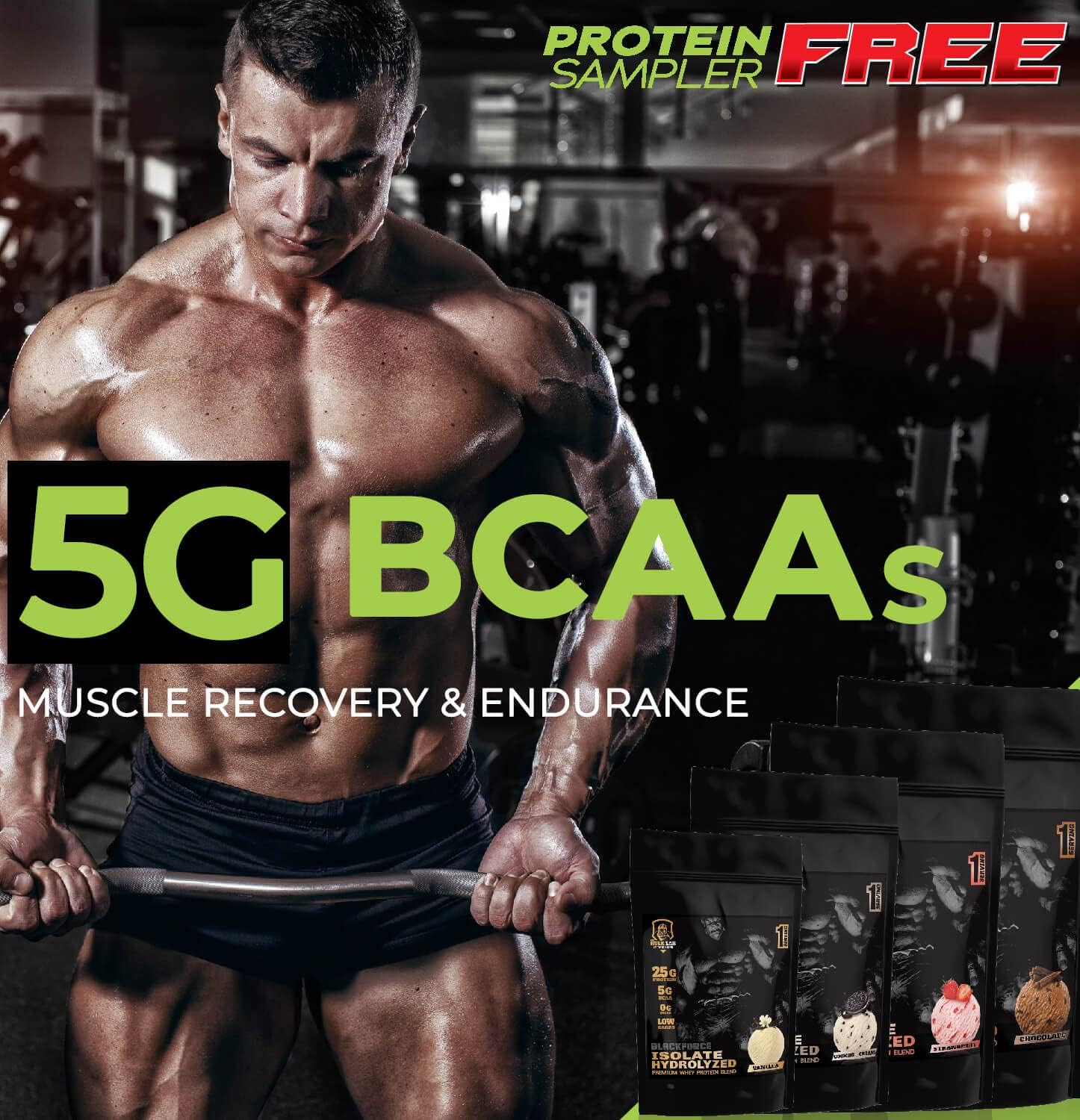 5LB Cookie & Cream Whey Protein Isolate Powder from THE HULK LAB - Non-GMO Protein with Free Sampler on First Order