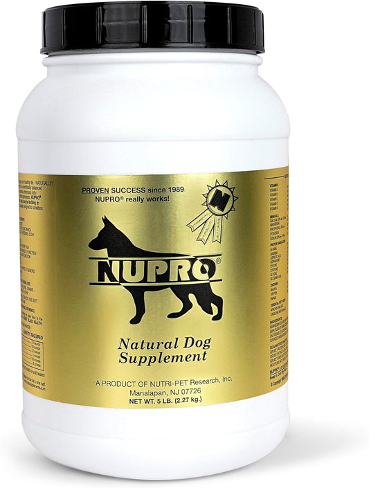 5lb Ilios-Packed Nutri-Pet Research Nupro Dog Supplement