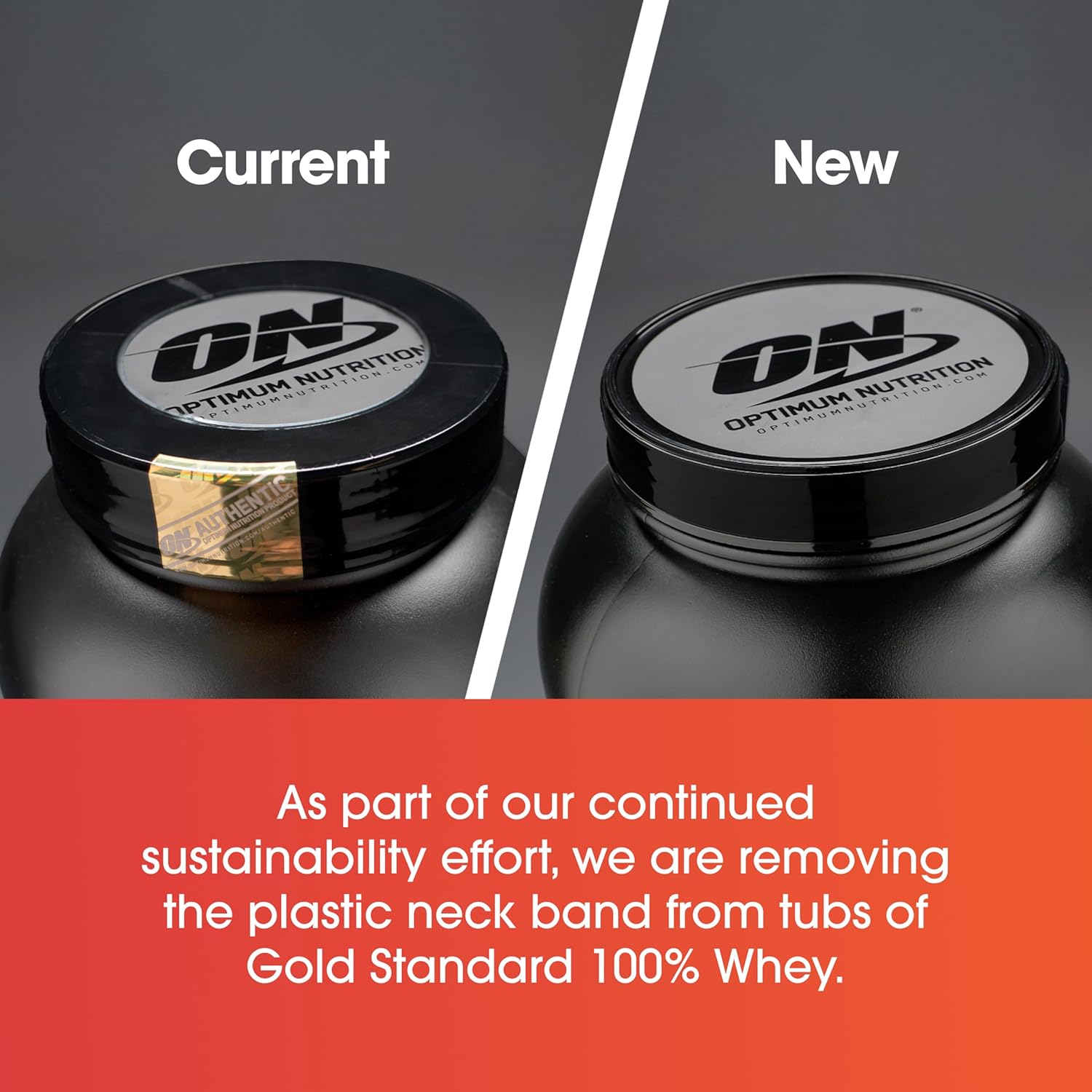 5lb Optimum Nutrition Gold Standard 100% Whey Protein Powder - French Vanilla Crème - Packaging Variation