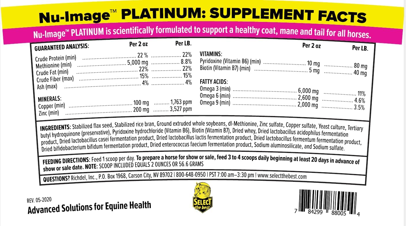 5LB Platinum Nu-Image - Top Selection for Optimal Results