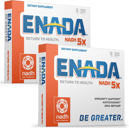 5MG NADH Supplement for Energy, Immunity, and Memory Support | Enhanced NAD Formula | DNA Repair and Antioxidant Benefits | 60 Tablets