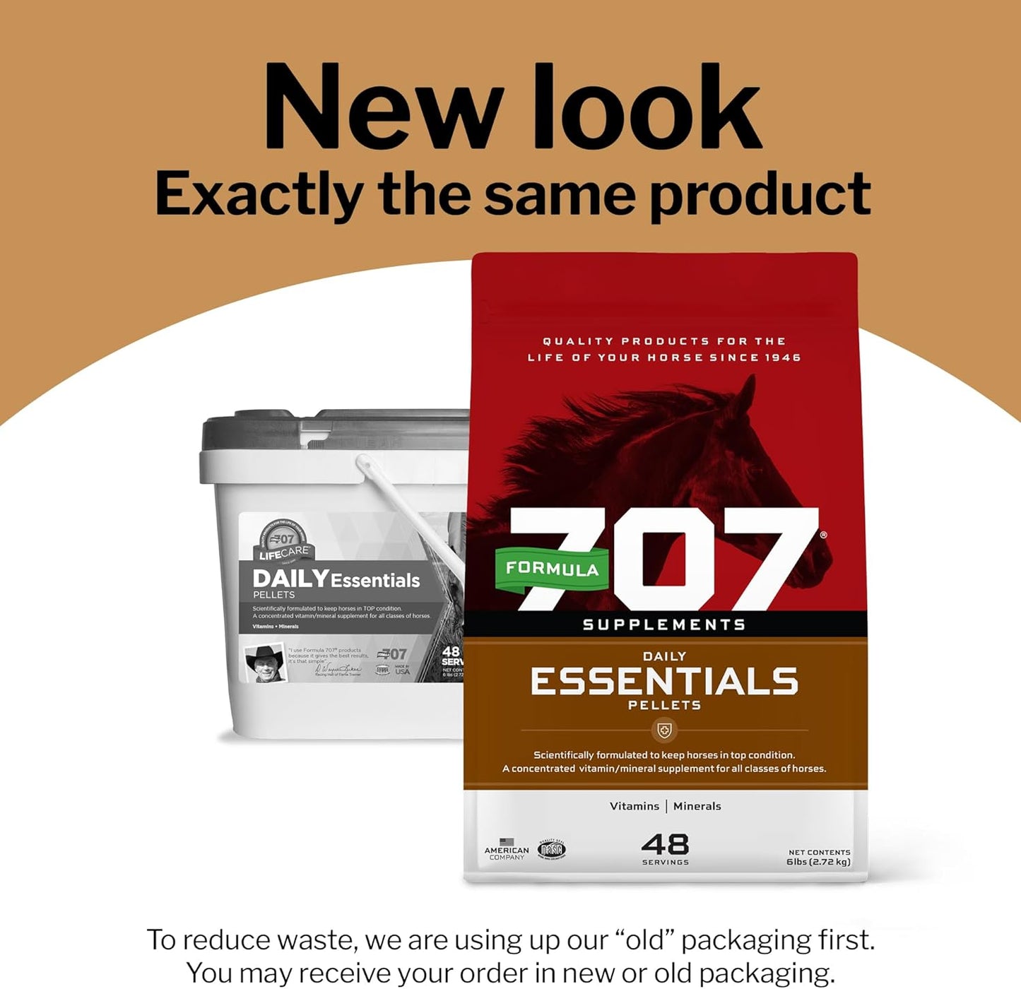 6 lb Bag of Formula 707 Daily Essentials Equine Supplement - Enhance Horse Health with Complete Vitamins and Minerals