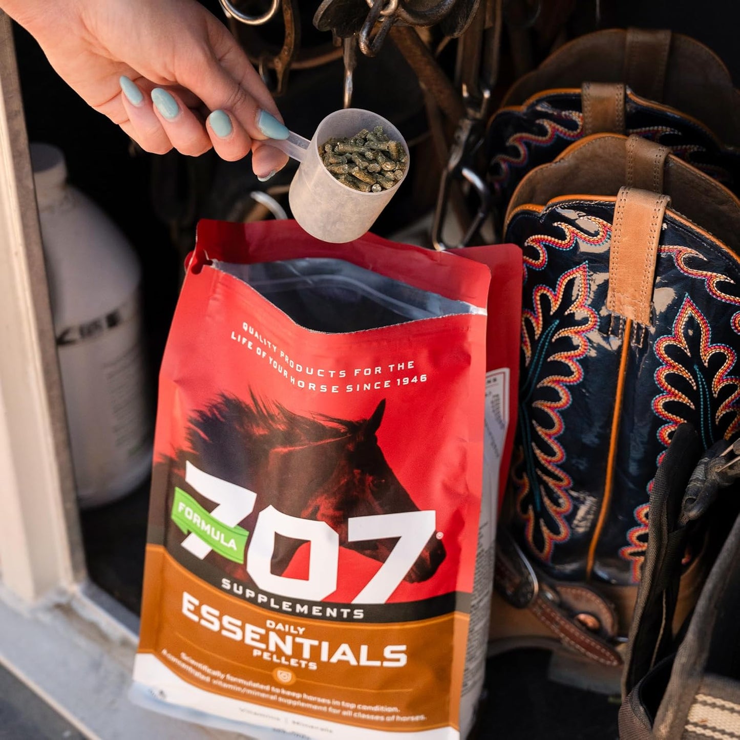 6 lb Bag of Formula 707 Daily Essentials Equine Supplement - Enhance Horse Health with Complete Vitamins and Minerals