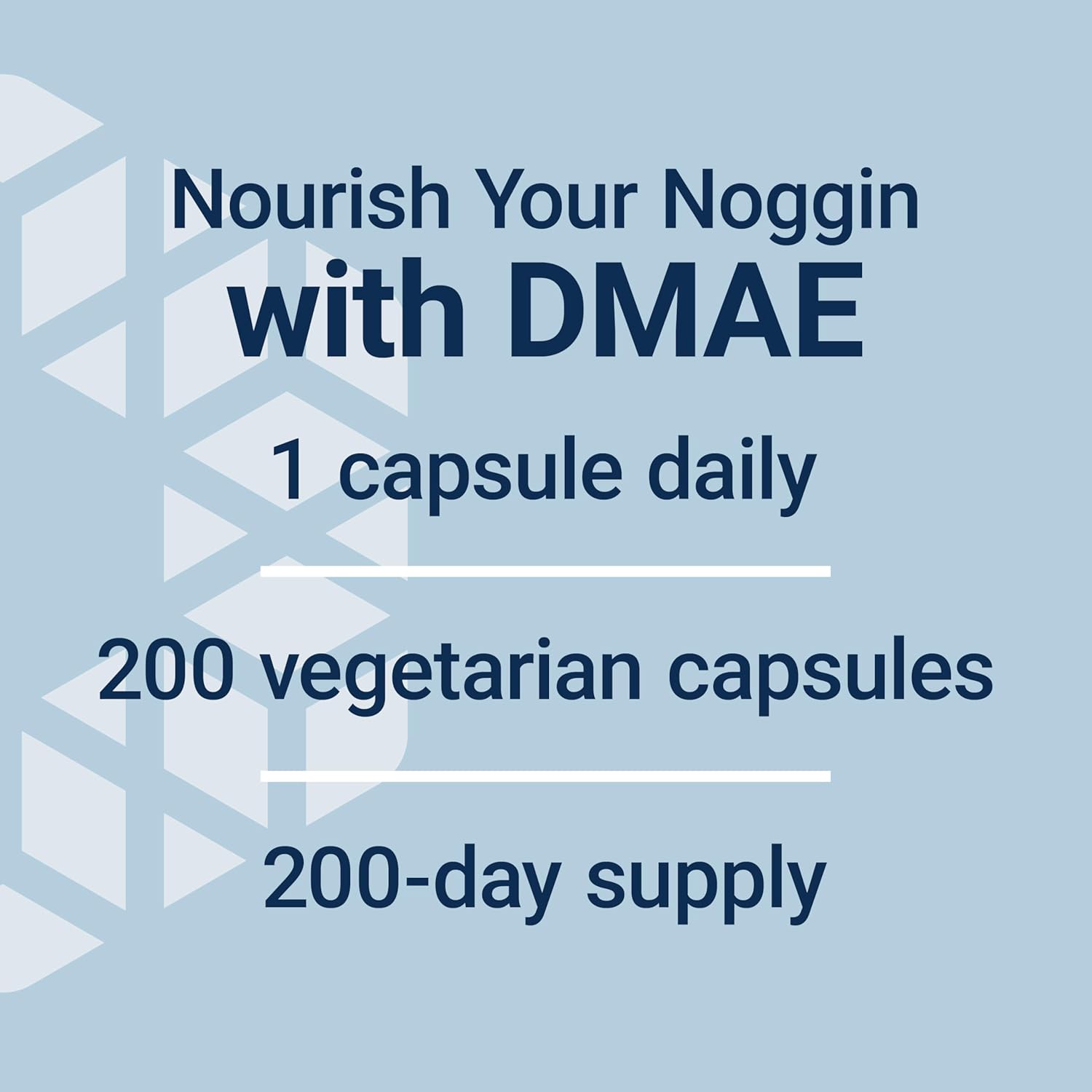 6-Month Supply Life Extension DMAE Bitartrate Capsules, Supports Neurotransmitter Production, Gluten-Free, Non-GMO, Vegetarian - 200 Count