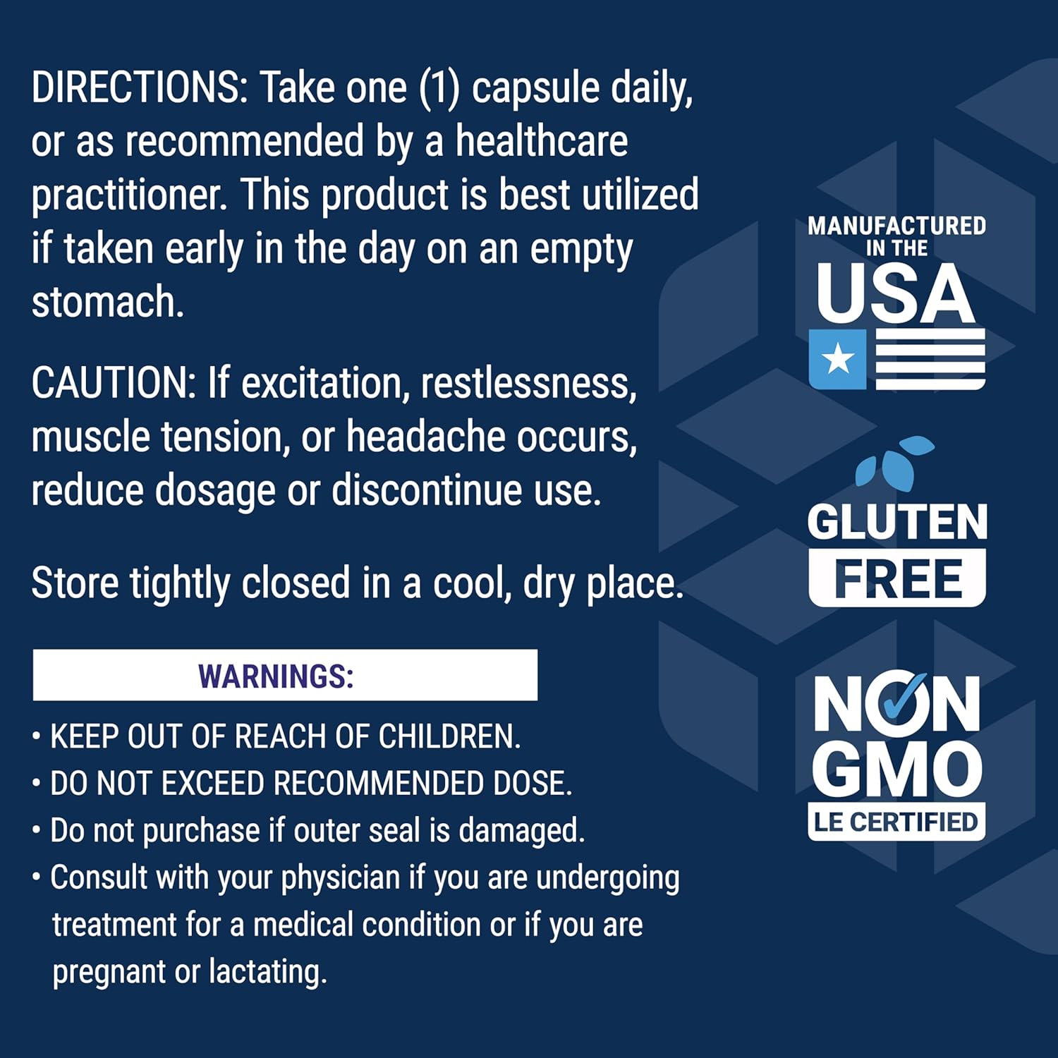 6-Month Supply Life Extension DMAE Bitartrate Capsules, Supports Neurotransmitter Production, Gluten-Free, Non-GMO, Vegetarian - 200 Count