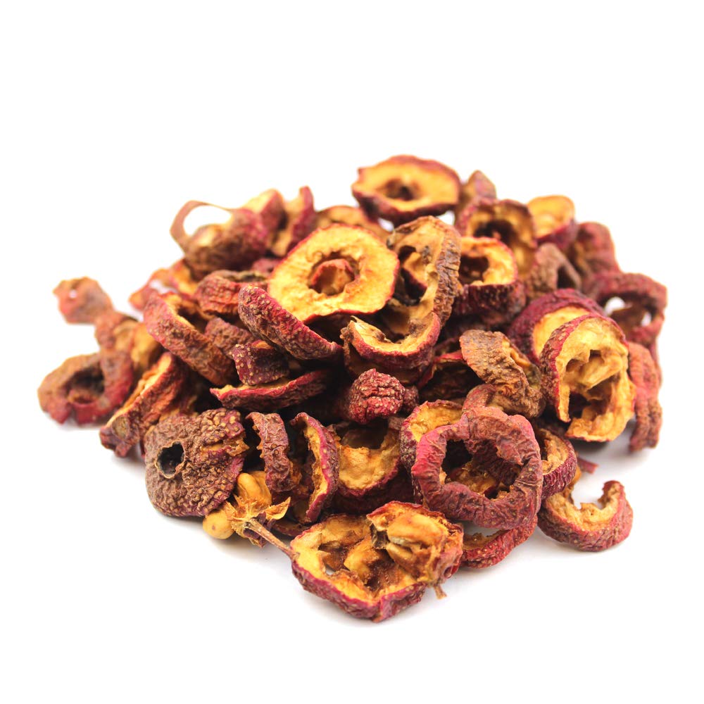 6 Oz Premium Quality Organic Dried Hawthorn Berry - Cut & Sifted, Certified Gluten-Free, Non GMO, Vegan