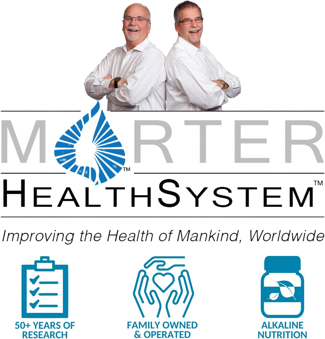 6 Pack Morter HealthSystem Alka•Green Tablets - Best Process Alkaline Barley Grass Supplement - Organic Nutrient Dense Source of Enzymes & Amino Acids