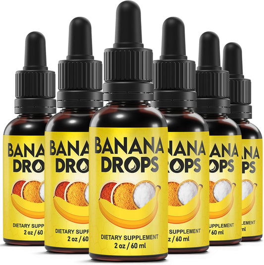 6 Pack of BananaDrops Original Formula for 180 Days - Official BananaDrops Formula