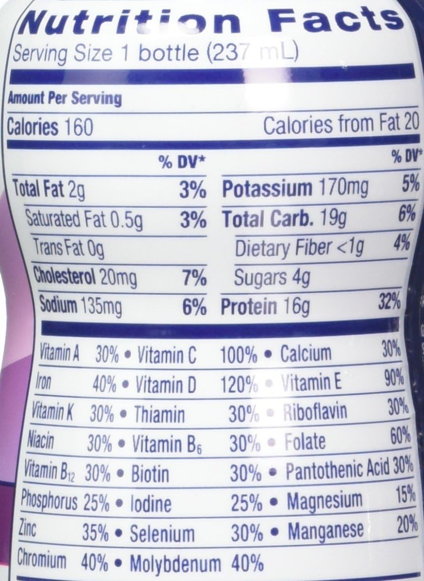 6-Pack of Ensure High Protein Nutrition Shakes in Strawberry Flavor