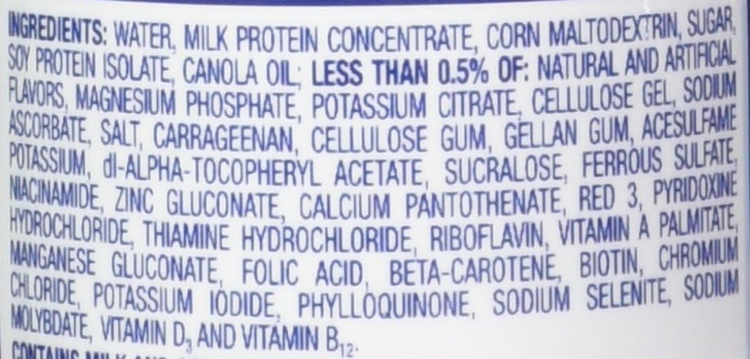 6-Pack of Ensure High Protein Nutrition Shakes in Strawberry Flavor