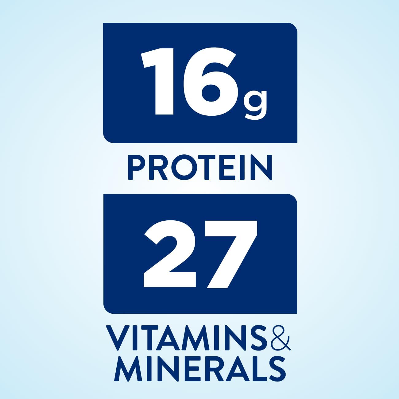 6 Pack of High Protein Vanilla Nutrition Shakes for Balanced Nutrition