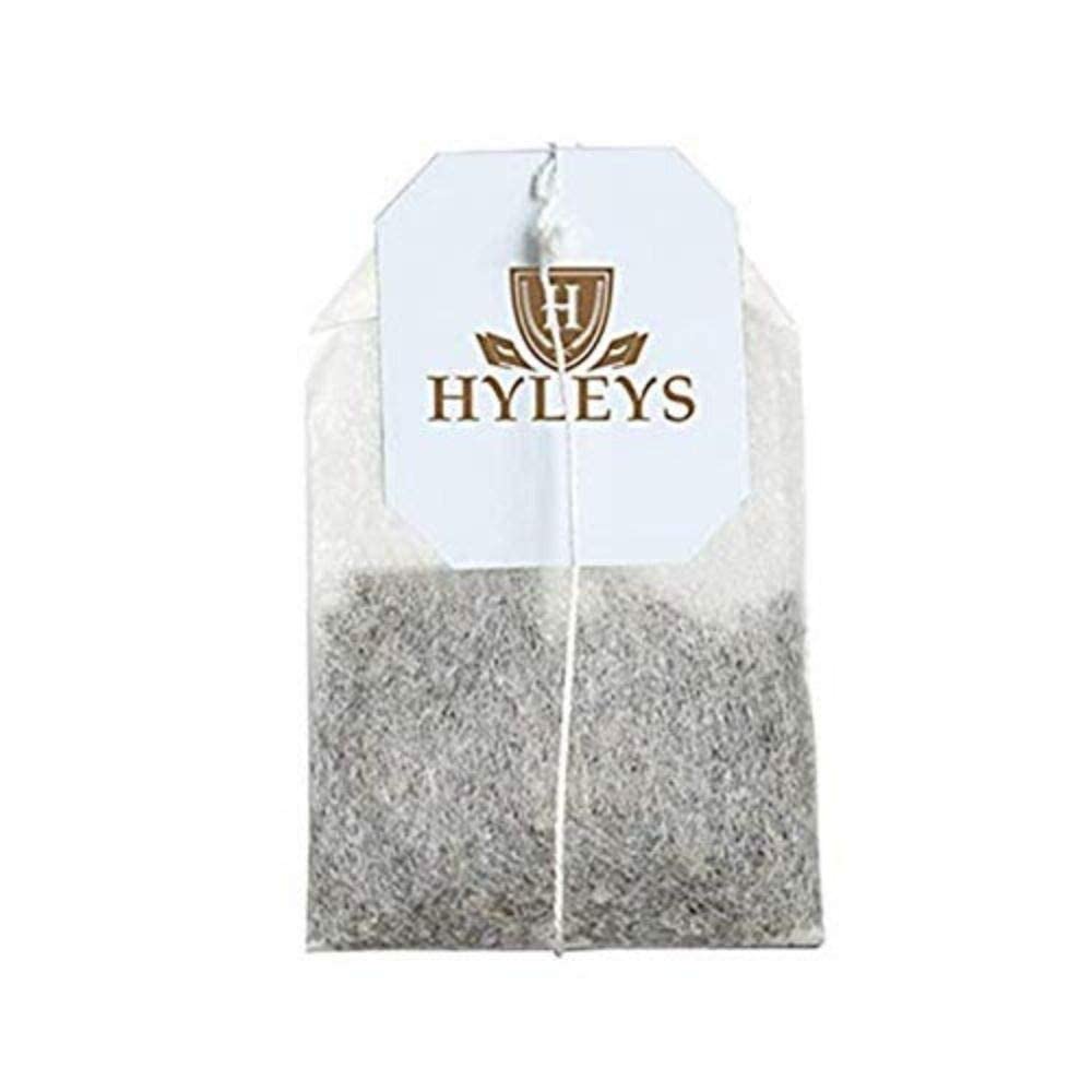 6 Packs of Hyleys Turmeric Tea with Green Tea, Ginger, and Lemon Flavor - 150 Tea Bags Total
