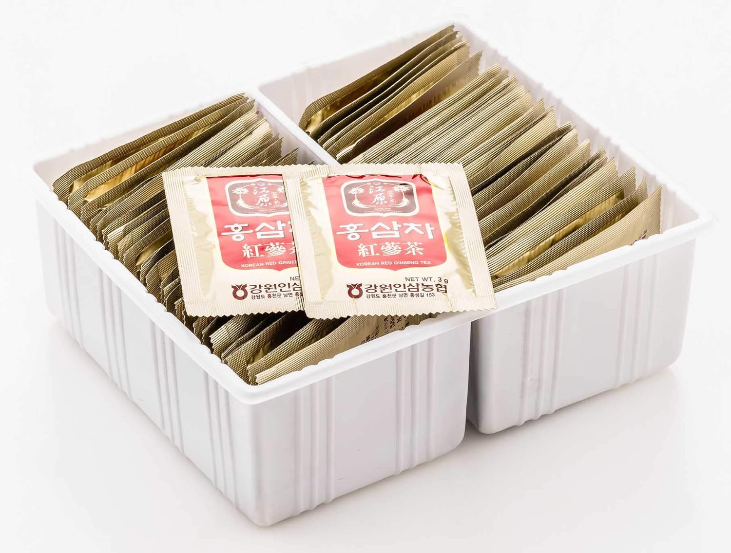 6 Year Korean Red Ginseng Tea - 150g (3g x 50 packets) - Premium Korean Red Ginseng Extract in Tea Form