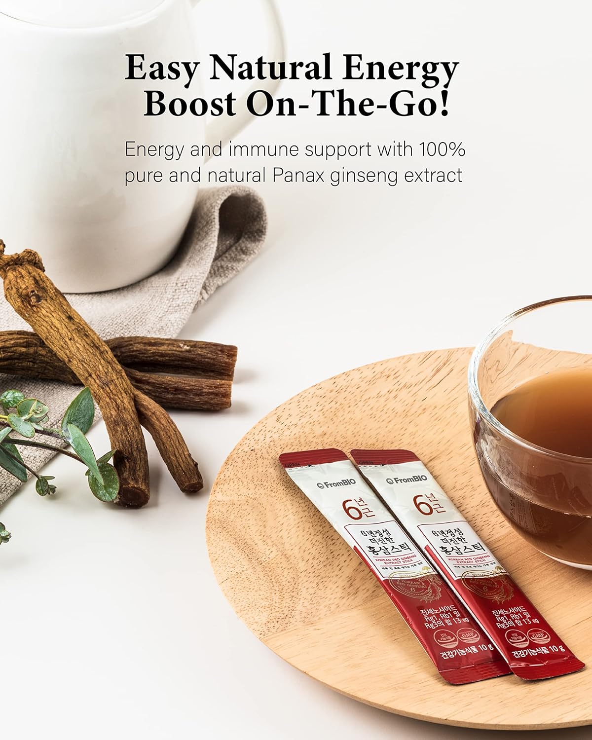 6-Year Red Ginseng Concentrate Stick for Immunity by FromBIO