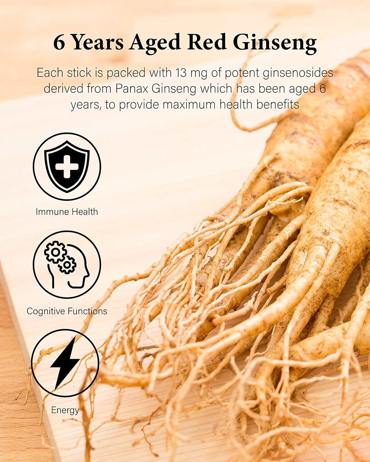 6-Year Red Ginseng Concentrate Stick for Immunity by FromBIO