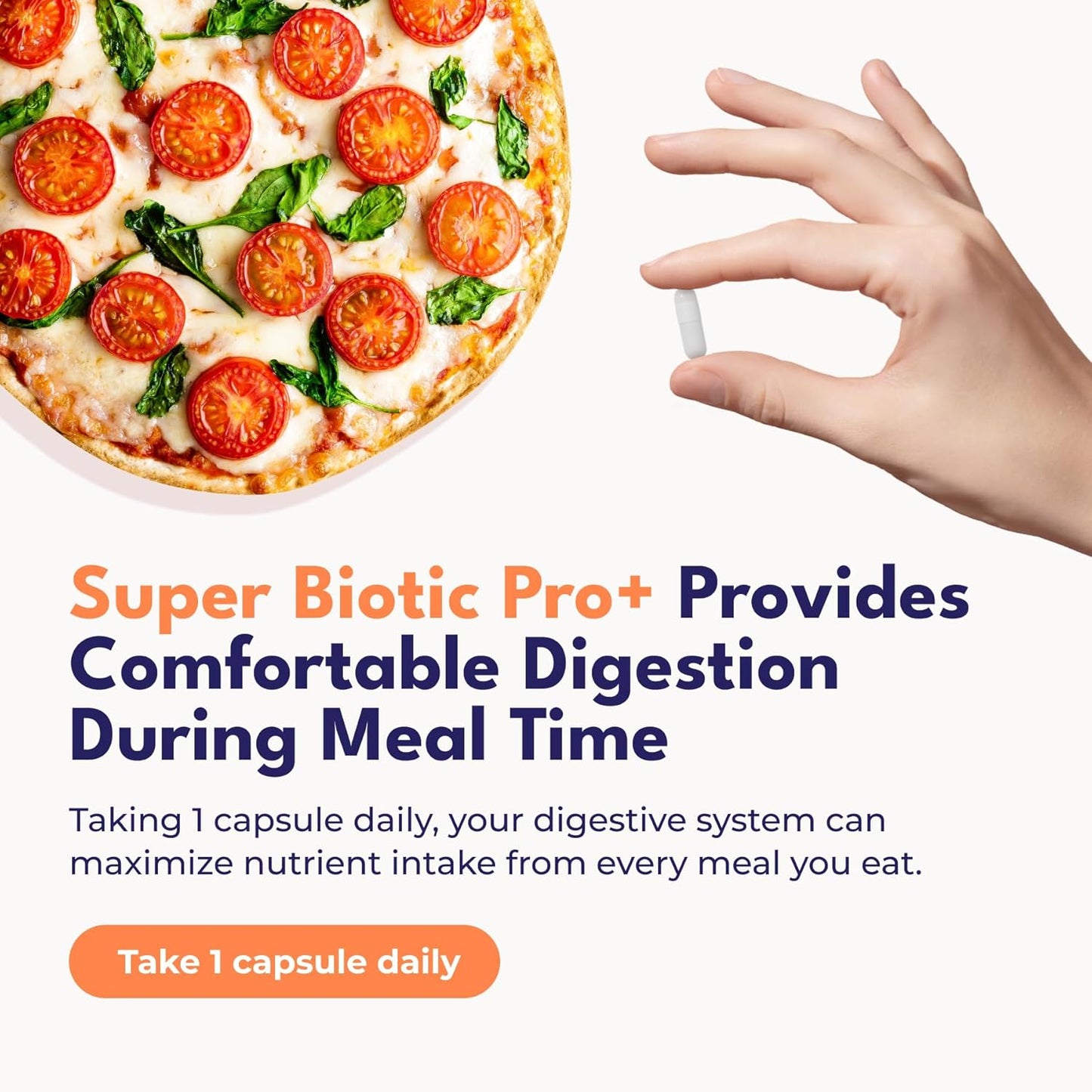 60 Billion Probiotic Supplement with Digestive Enzymes and Organic Prebiotics - Constipation Relief for Adults - Bowel Movement Support - Eases IBS - 30 Capsules