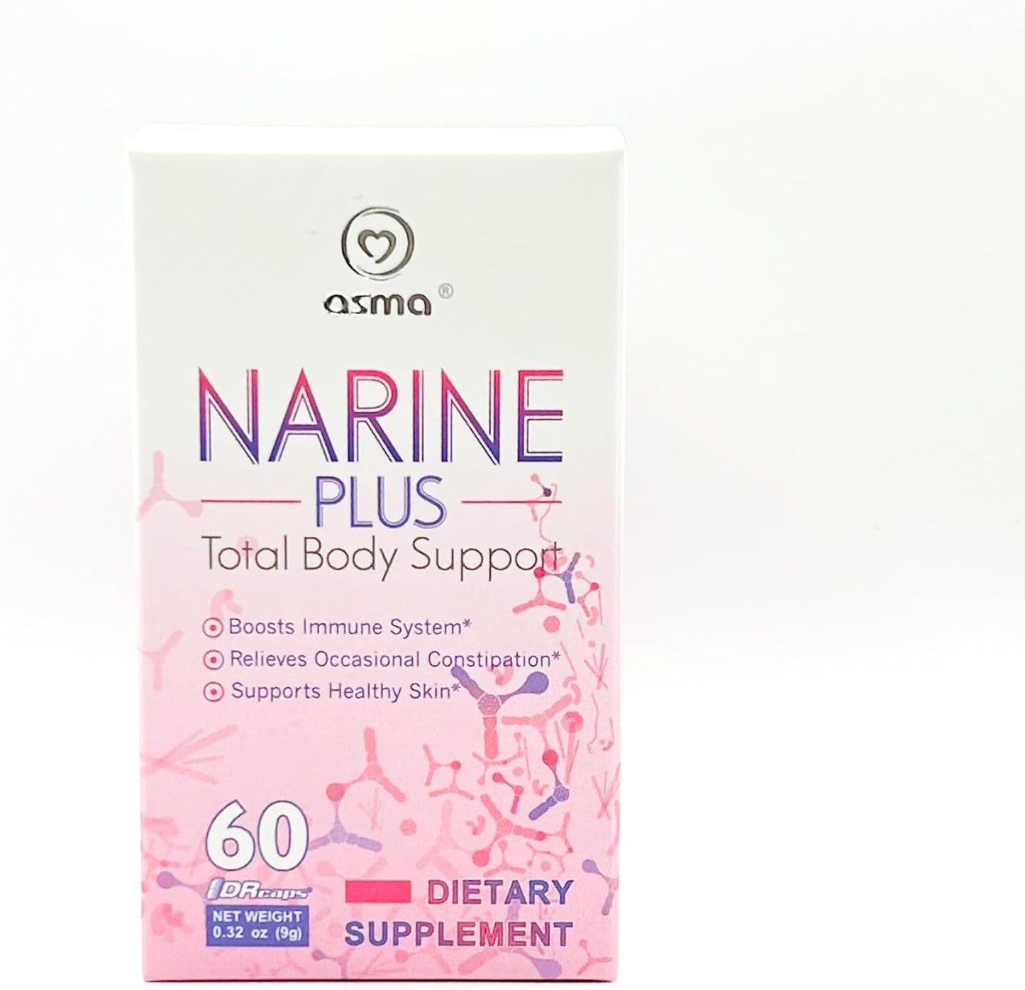 60 Capsules Asma Narimax Plus Probiotic Supplement for Gut Health Support