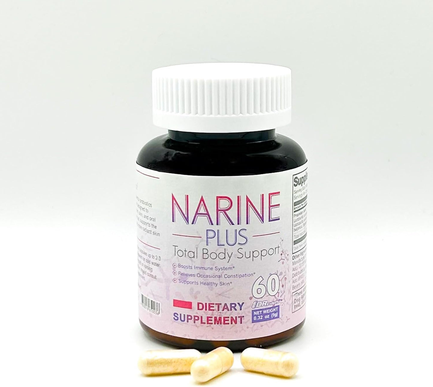 60 Capsules Asma Narimax Plus Probiotic Supplement for Gut Health Support