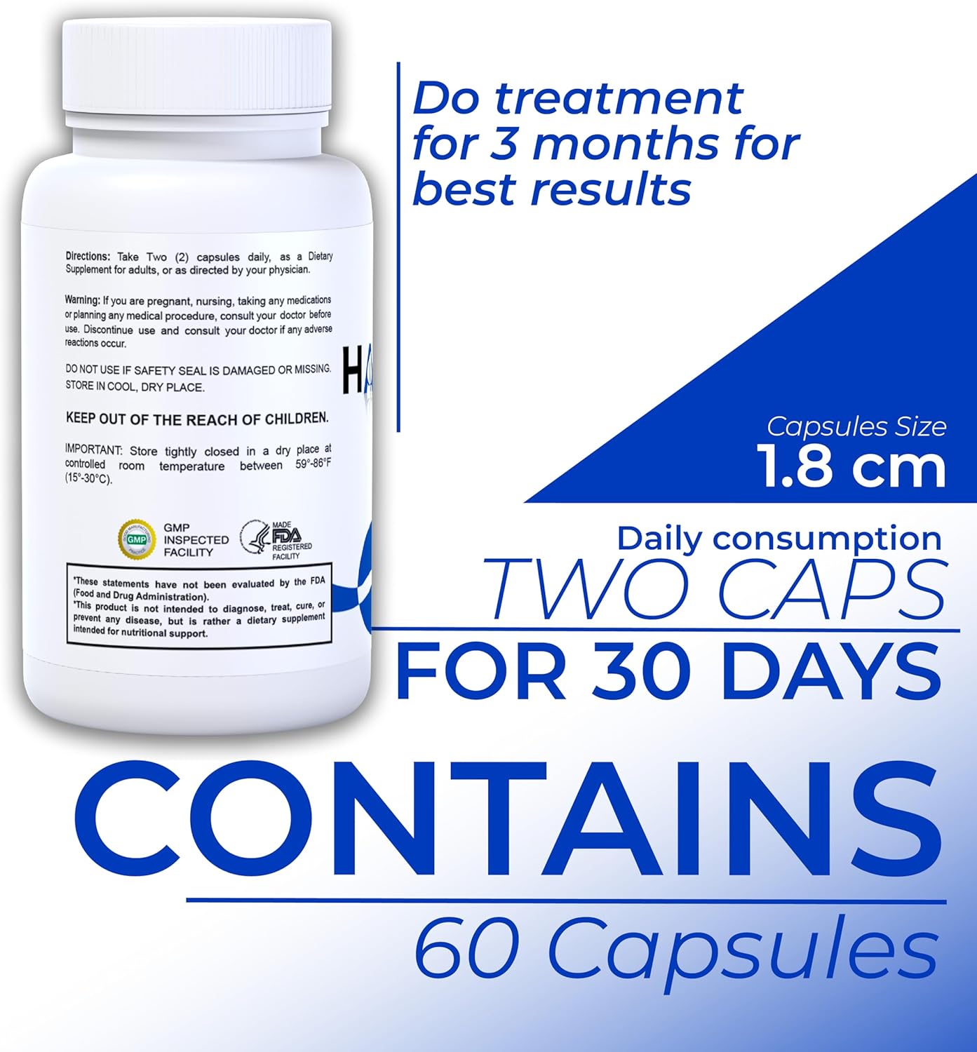 60 Capsules Hallprost Prostate Supplement with Saw Palmetto for Prostate Infections - Men's Health Support by Hallusa Natural