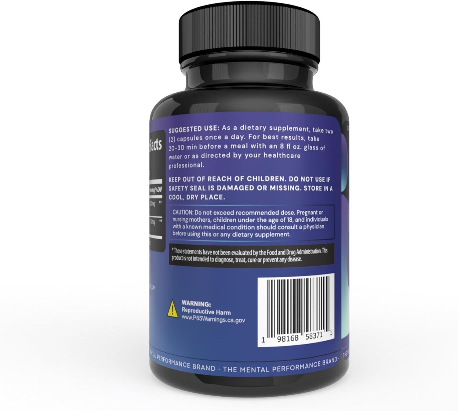 60 Capsules of Antidote Living Sentient Formula with Ashwagandha and Black Pepper for Natural Wellness