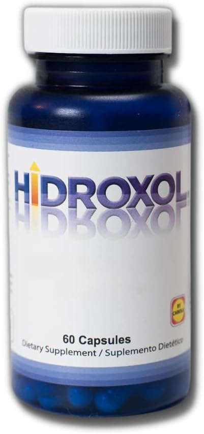 60 Capsules of Hidroxol Natural Supplement for Immune System Support, PH Balance, and Energy Boost