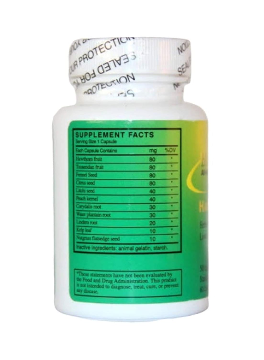 60 Capsules of Magi-herbs Hawthornia for Early Hernia Relief