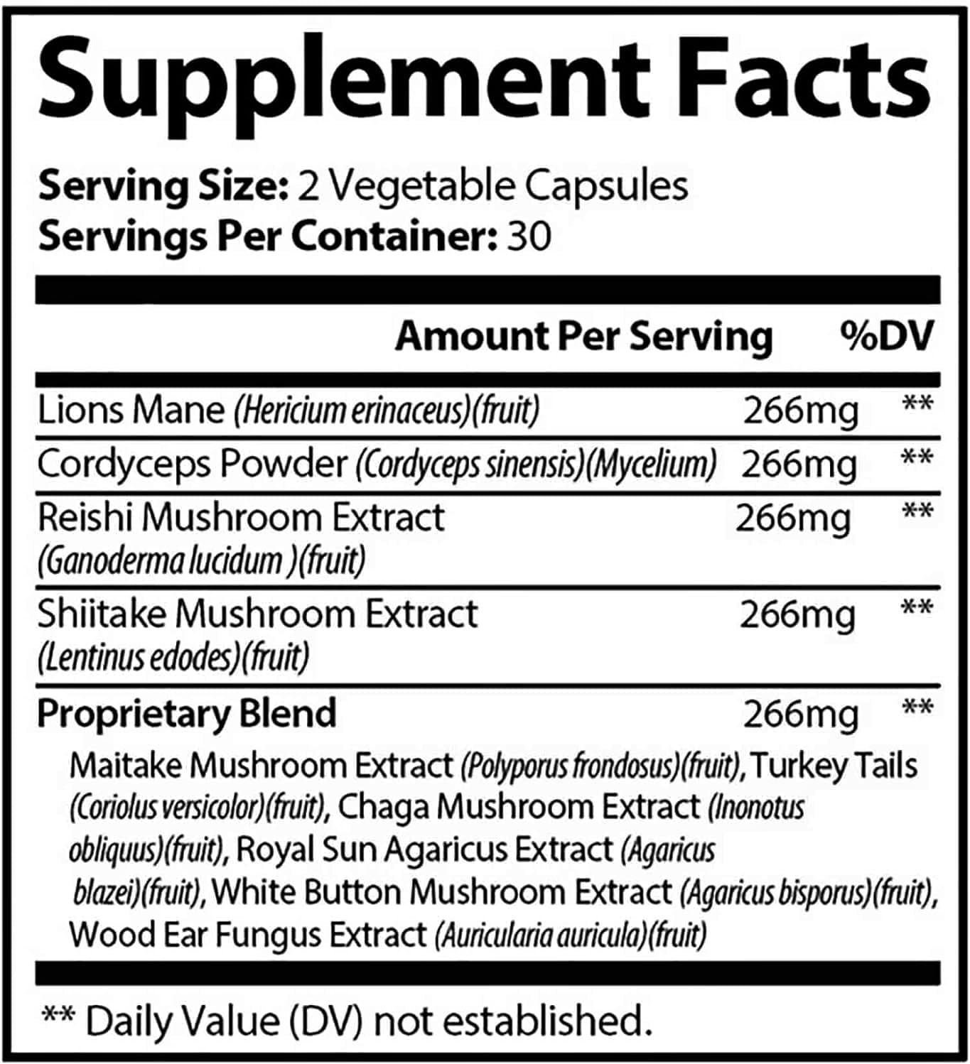 60 Capsules of Roar Lions Mane Supplement by POSURI DR - Pack of 2