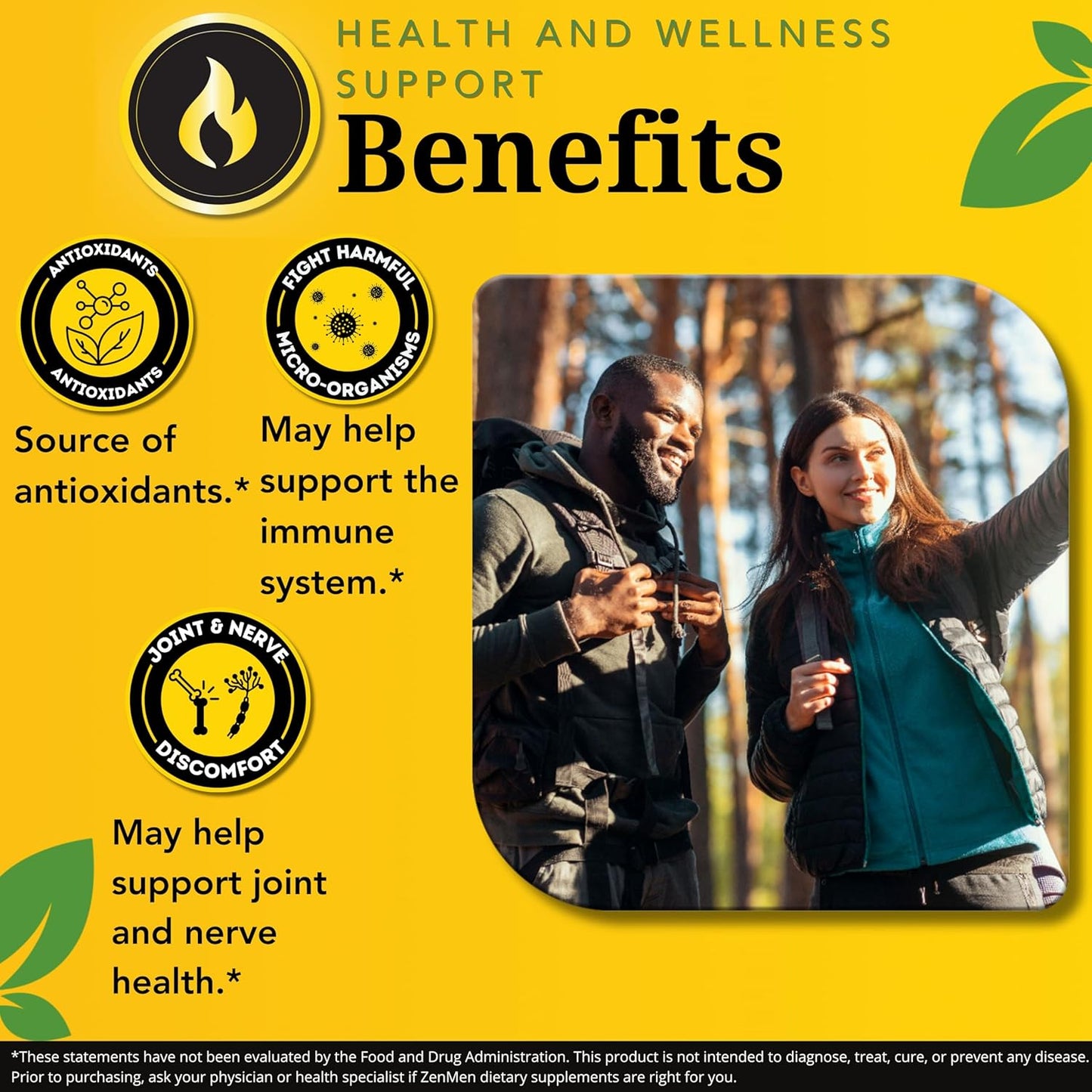 60 Capsules of Zenmen Cryptolepis Sanguinolenta for Immune and Wellness Support - Made in the USA