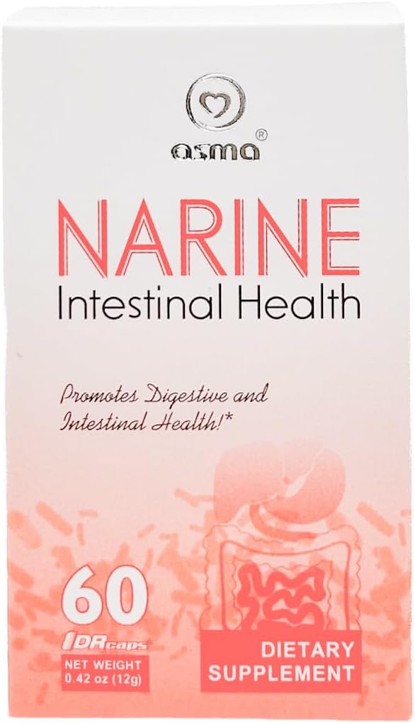 60 Capsules VFFWBB Asma Narine Intestinal Health Probiotic Supplement - Lactose Free Formula