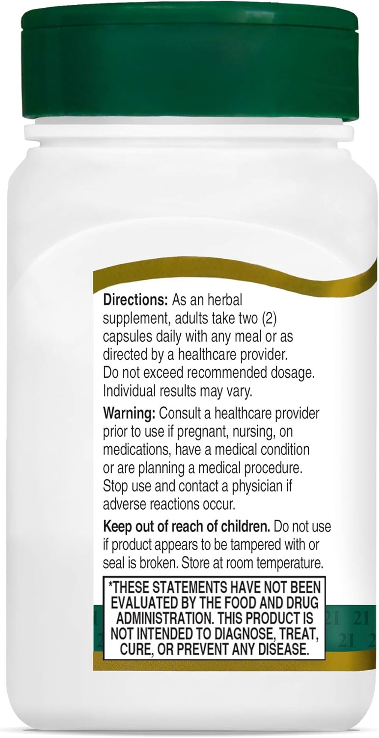 60 Count 21st Century Milk Thistle Extract Vegetarian Capsules (21338)