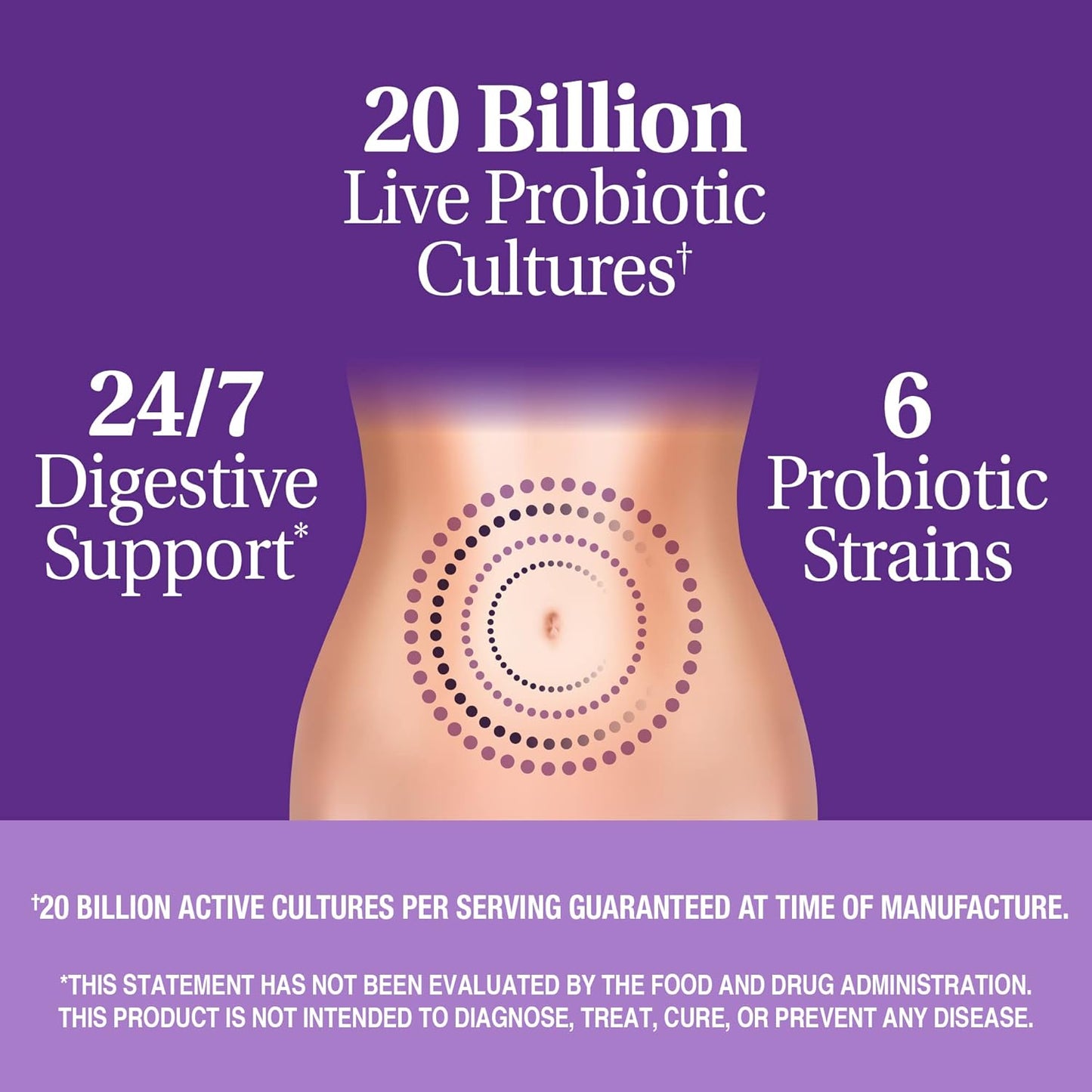 60 Count Advanced Probiotic Capsules for 21st Century Gut Health (27505)