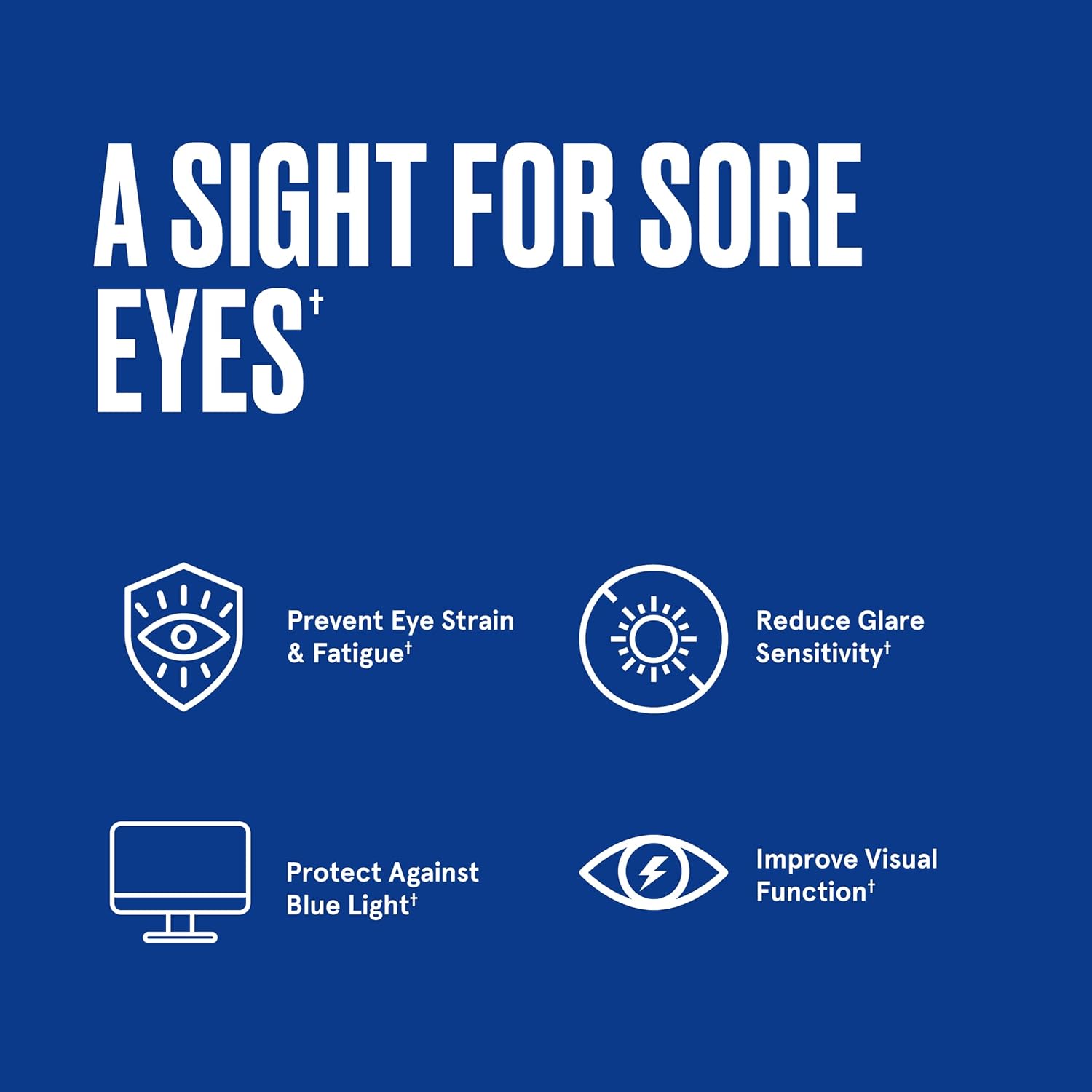 60 Count Bulletproof Eye Armor Softgels for Eye Health and Blue Light Protection