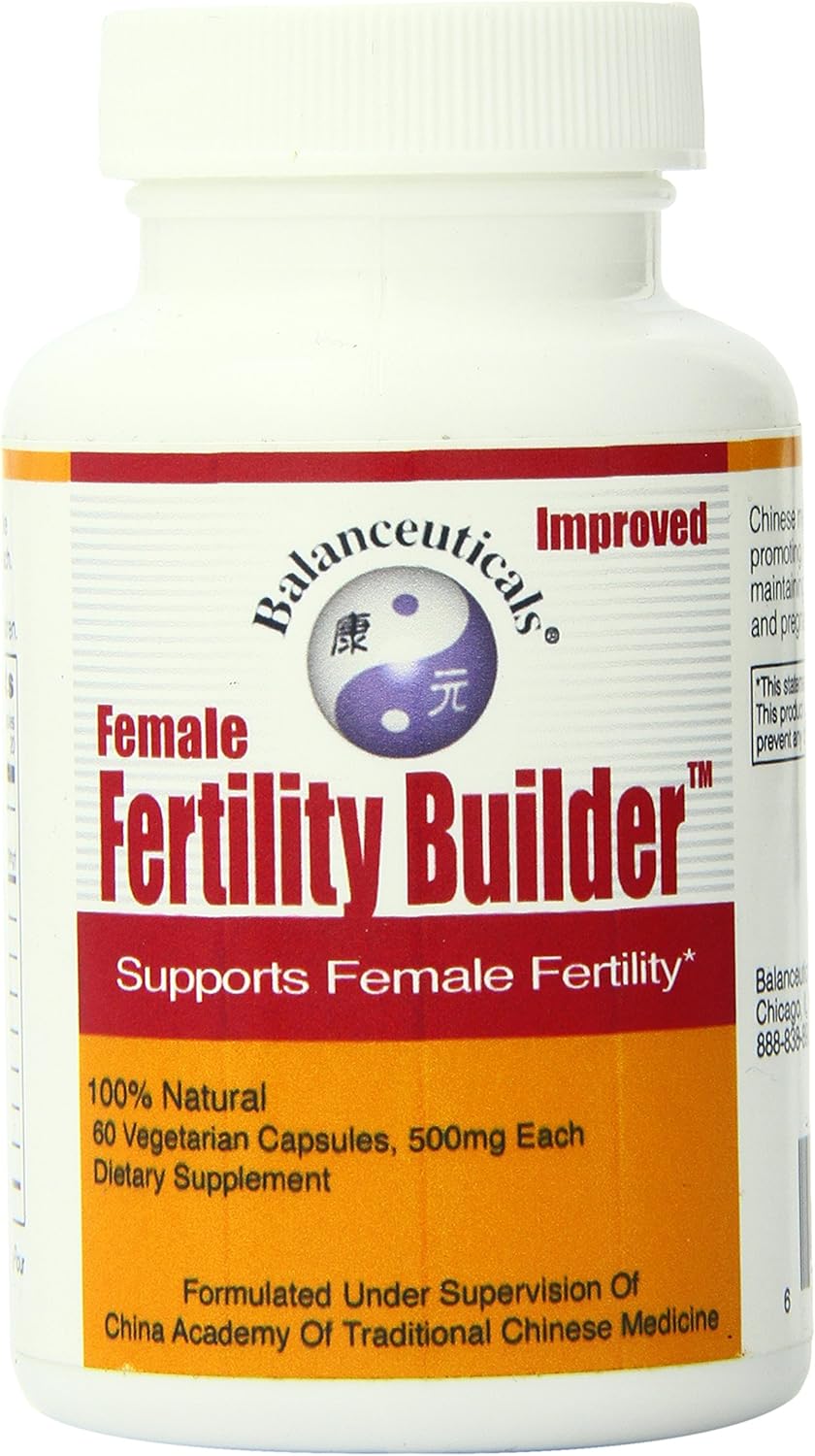 60 Count Female Fertility Support Supplement for Women - Promotes Reproductive Health and Hormone Balance