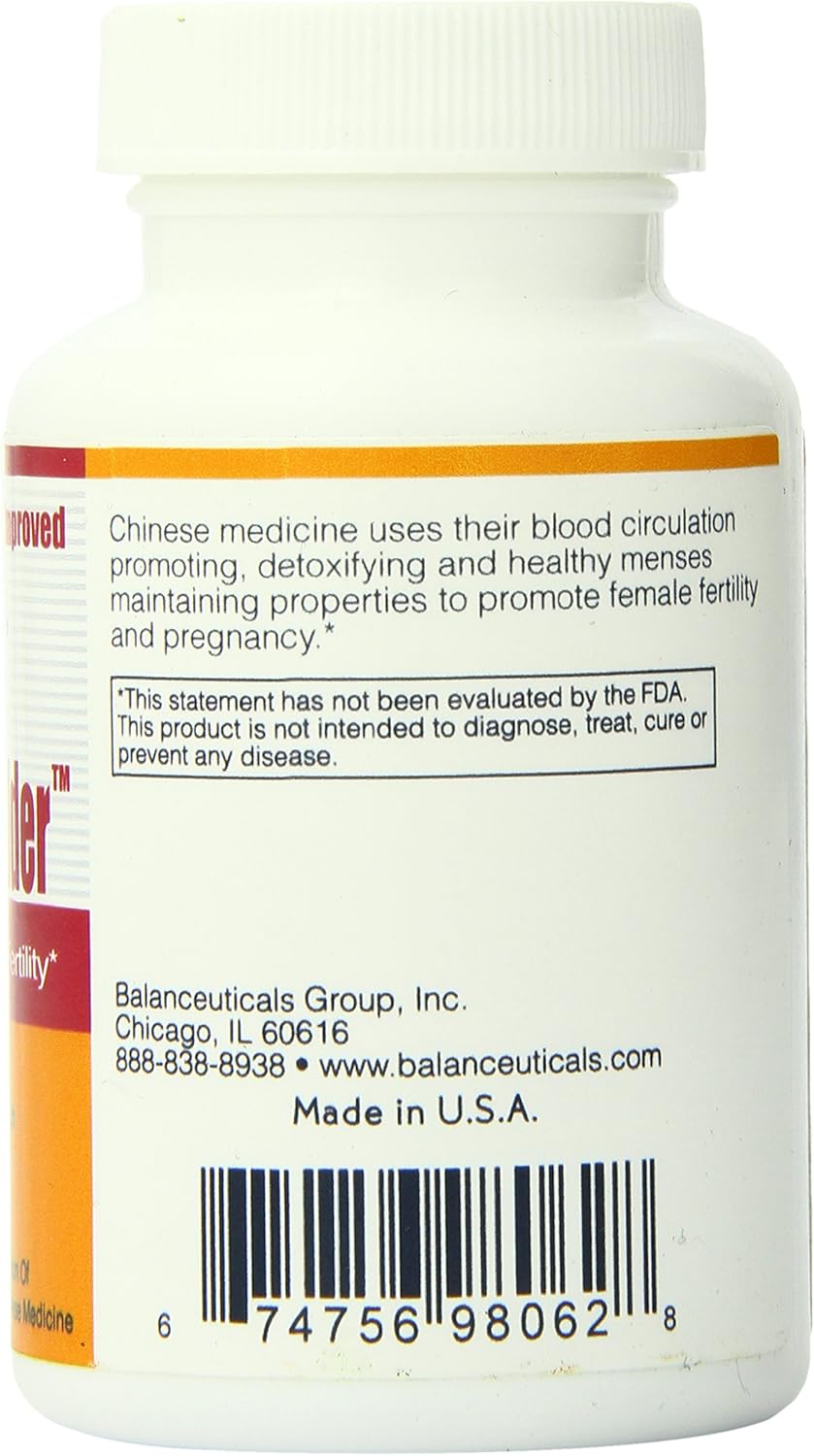 60 Count Female Fertility Support Supplement for Women - Promotes Reproductive Health and Hormone Balance