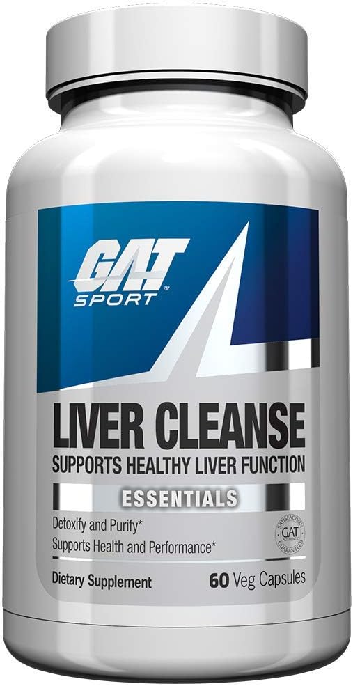 60 Count GAT Sport Essentials Liver Cleanse Multivitamin for Overall Health and Wellness