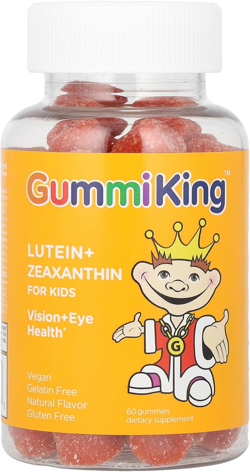 60-Count Gummi King Lutein + Zeaxanthin Gummies in Natural Mango Flavor