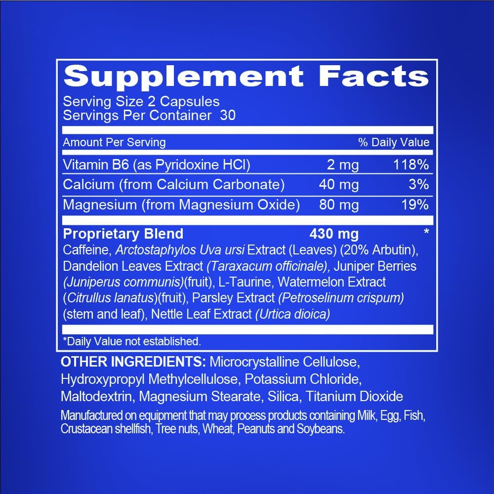 60 Count Infinite Labs Oxidane X Capsules | Electrolyte Enhanced Water Balance Formula | Gluten Free & Vegetarian Formula