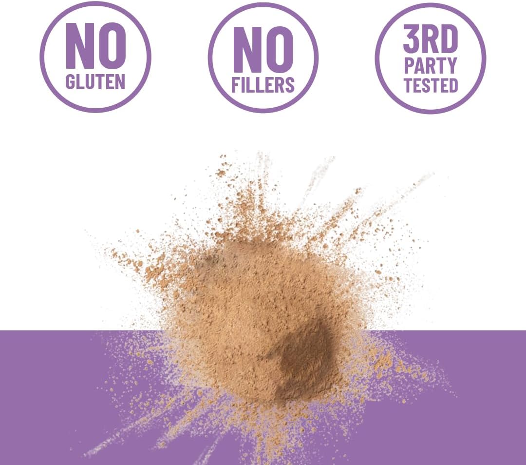 60 Count Lions Mane + Bacopa Capsules | Filler-Free, Clinically Dosed, 3rd Party Tested for Integral Wellness Clarity