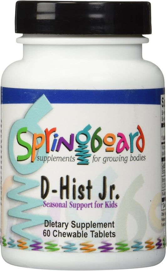 60 Count Ortho Molecular Products D-Hist JR Tablets for Allergy Relief
