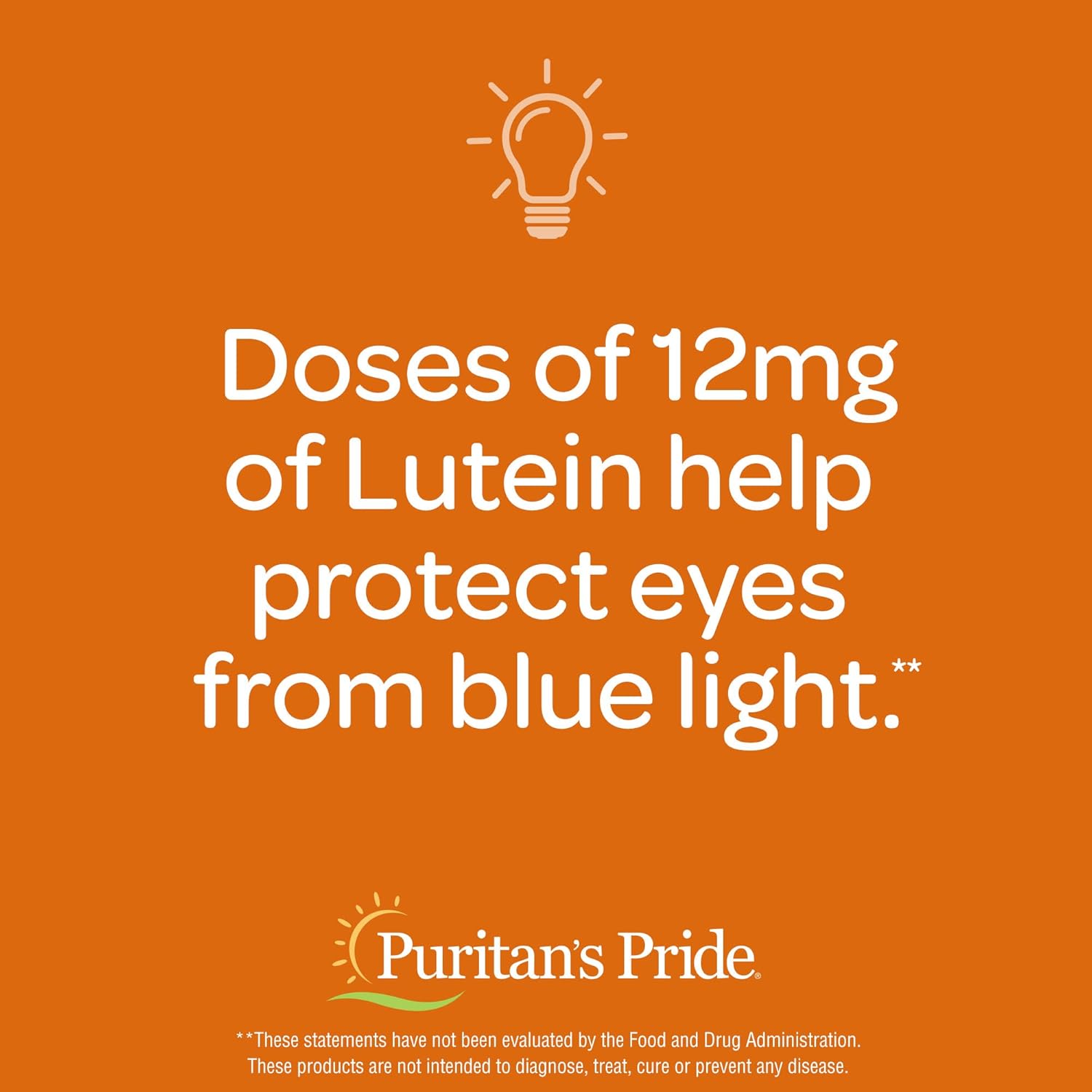 60-Count Puritan's Pride Lutein and Zeaxanthin Gummies for Eye Health