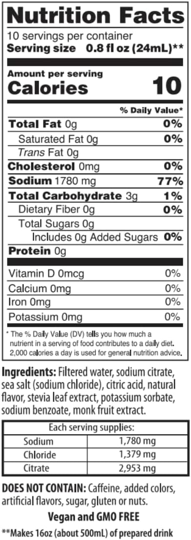 60 Count Variety Pack of The Right Stuff Special Electrolyte Drink Concentrate - Naturally Sweetened in Strawberry Lemonade, Fruit Punch, and Cherry Vanilla Flavors