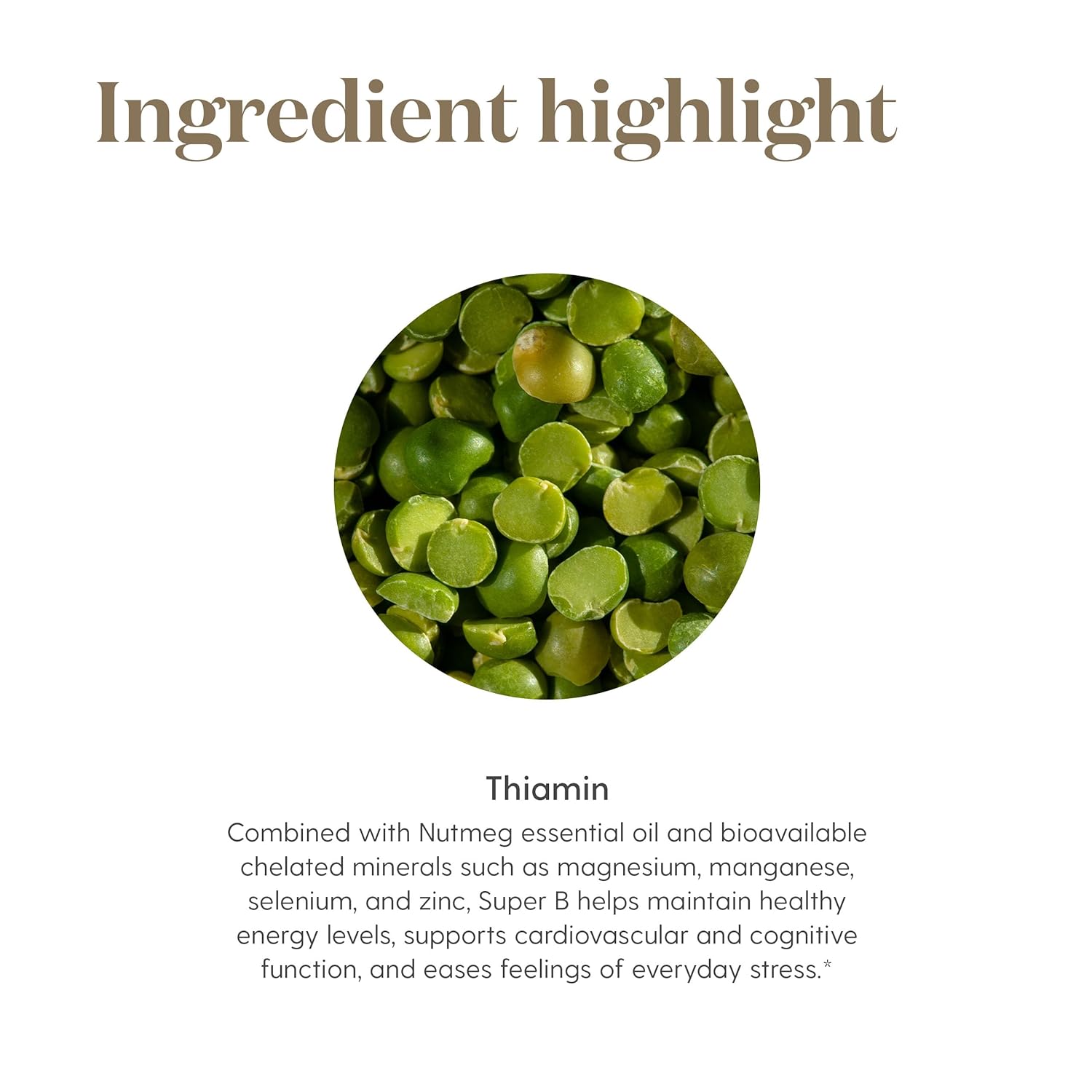 60-Count Young Living Super B Tablets with B Vitamins, Minerals, and Folate for Healthy Energy Levels, Keto-Friendly