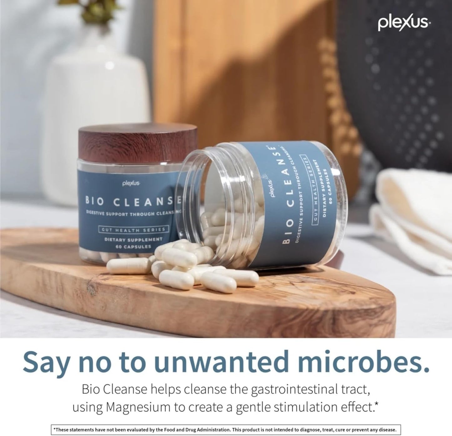 60 ct. Plexus Bio Cleanse Dietary Supplement for Gut Health and Detoxification
