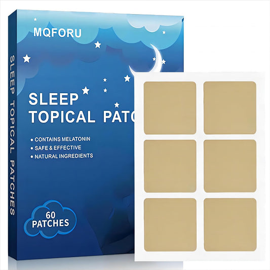60 Vanish Sleep Patches for Adults - Natural Plant Extracts - No Side Effects - Deep Sleep Aid to Eliminate Grogginess
