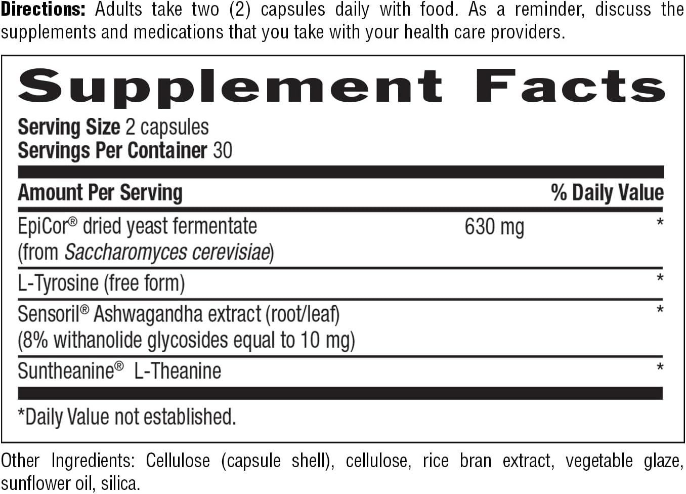 60 Vegan Capsules Country Life Gut Connection Stress Balance - Certified Gluten Free, Vegan, Non-GMO