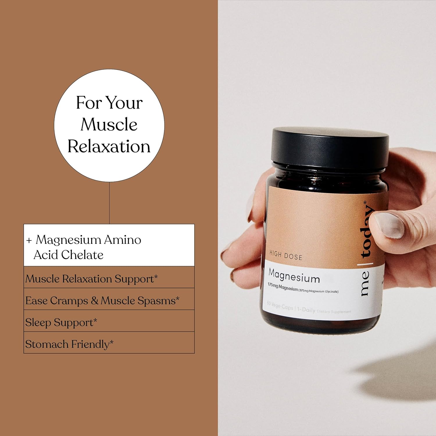 60 Vegan Magnesium Capsules for 2 Months Supply by me today