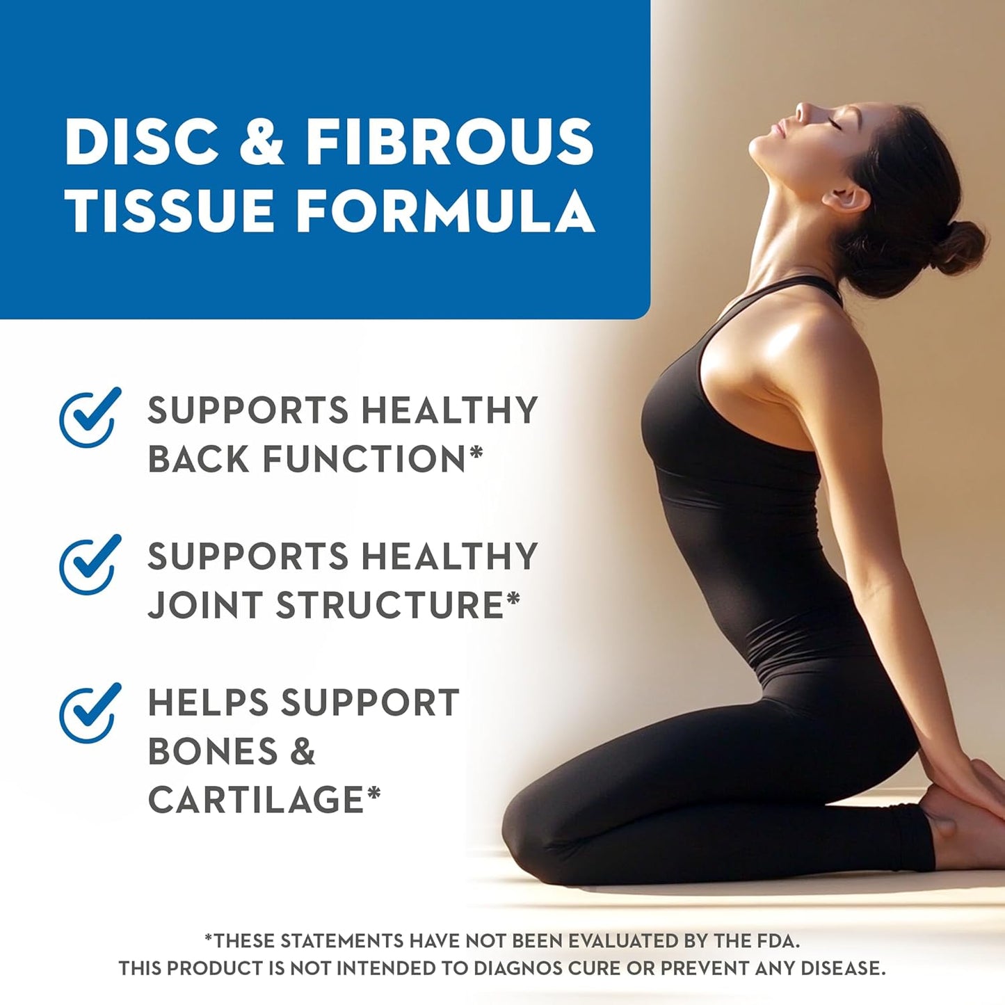 60 Veggie Caps of Vitaminerals 117 Distex™ Spinal Disc Support with Bromelain, Turmeric, and Manganese