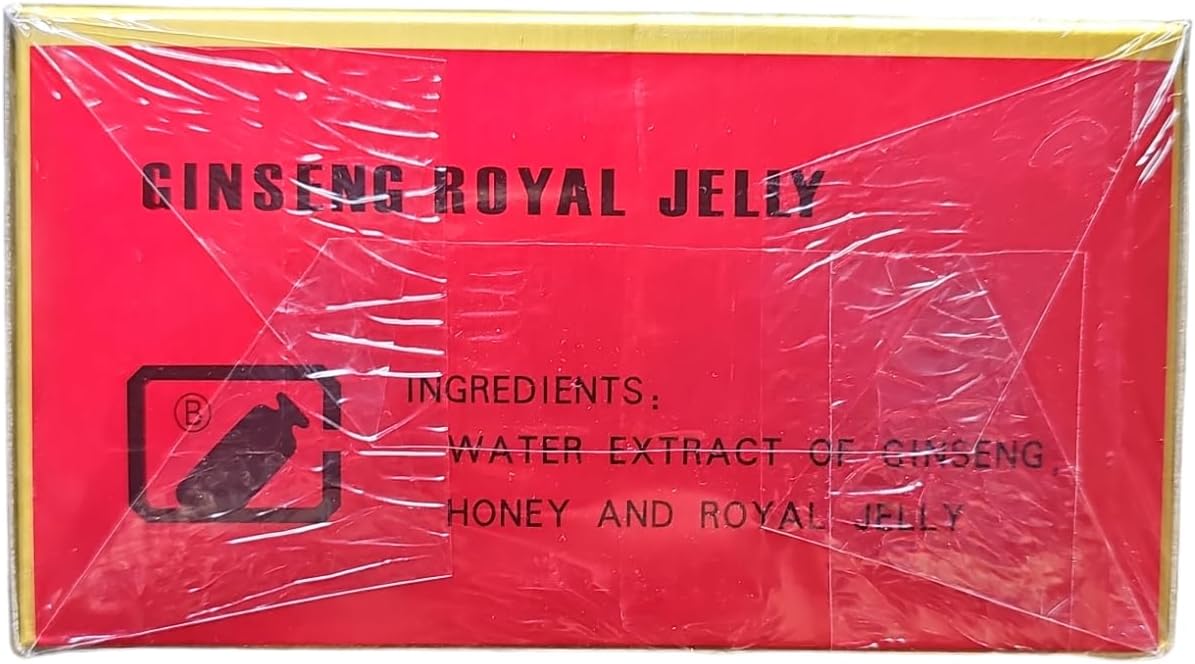 60 Vials of Royal King Deluxe Ginseng Royal Jelly Oral Liquid - Premium Quality Supplement