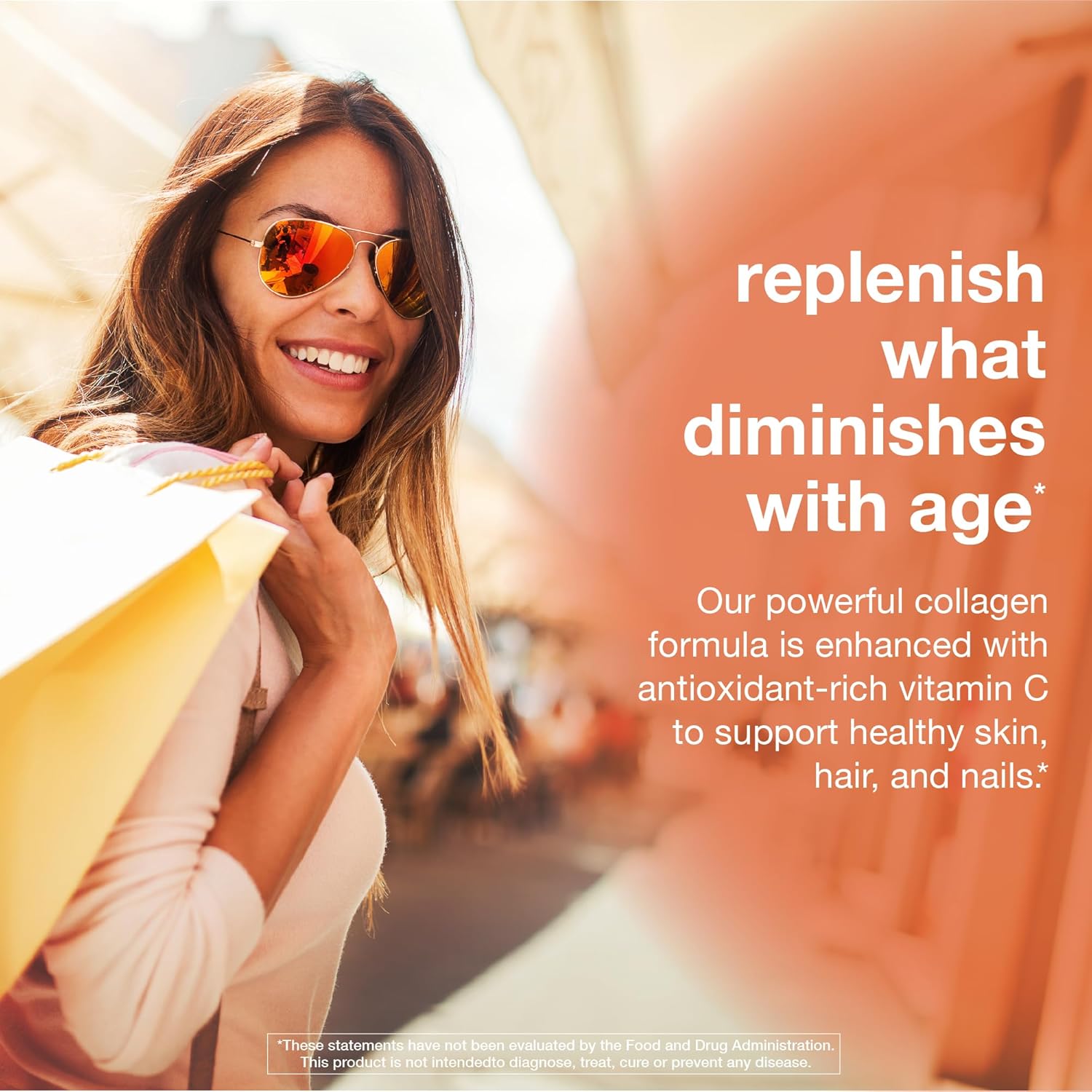 6,000 mg Collagen Supplements with Vitamin C for Hair, Skin & Nails - Youtheory Advanced Collagen - 120 Tablets for Women and Men